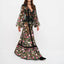 Sheer Lace Embroidery Floral Dress