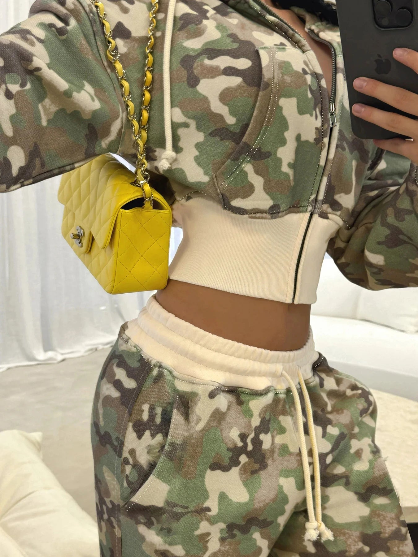 Camouflage Casual Winter Hoodie Main image