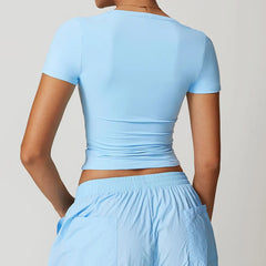 Push Up Quick Dry Gym T-shirt