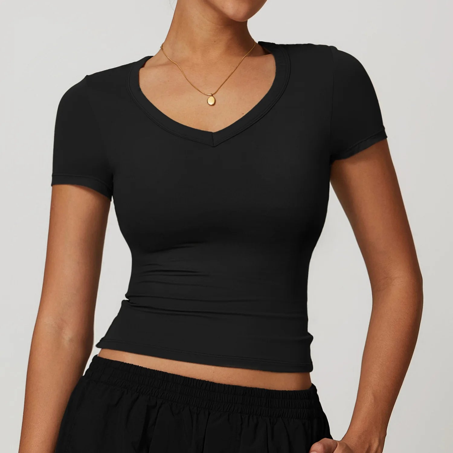 Push Up Quick Dry Gym T-shirt