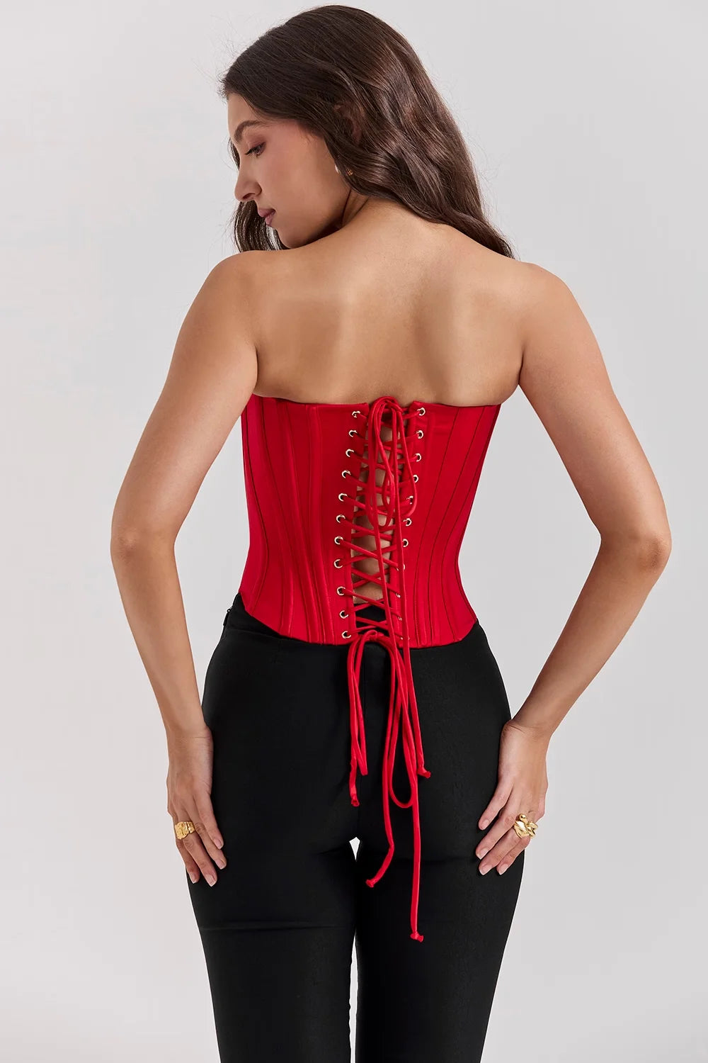 Strappy Backless Mini Strapless Secondary image