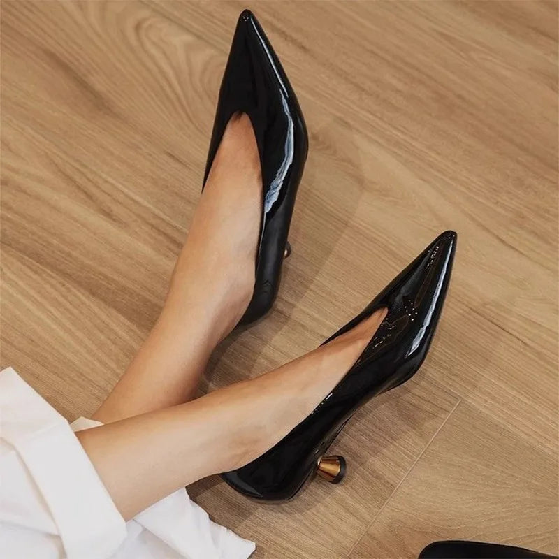 Highs Pointed Shal Summer Fashion Party Dress Women Shoes Low Heel Pumps Main image