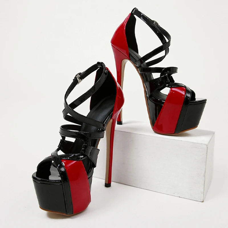 Glamorous  Peep Toe Extreme High Heel Wedding Banquet High Heel High Heel Secondary image