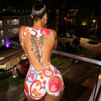 Backless Bodycon Y2K Romper