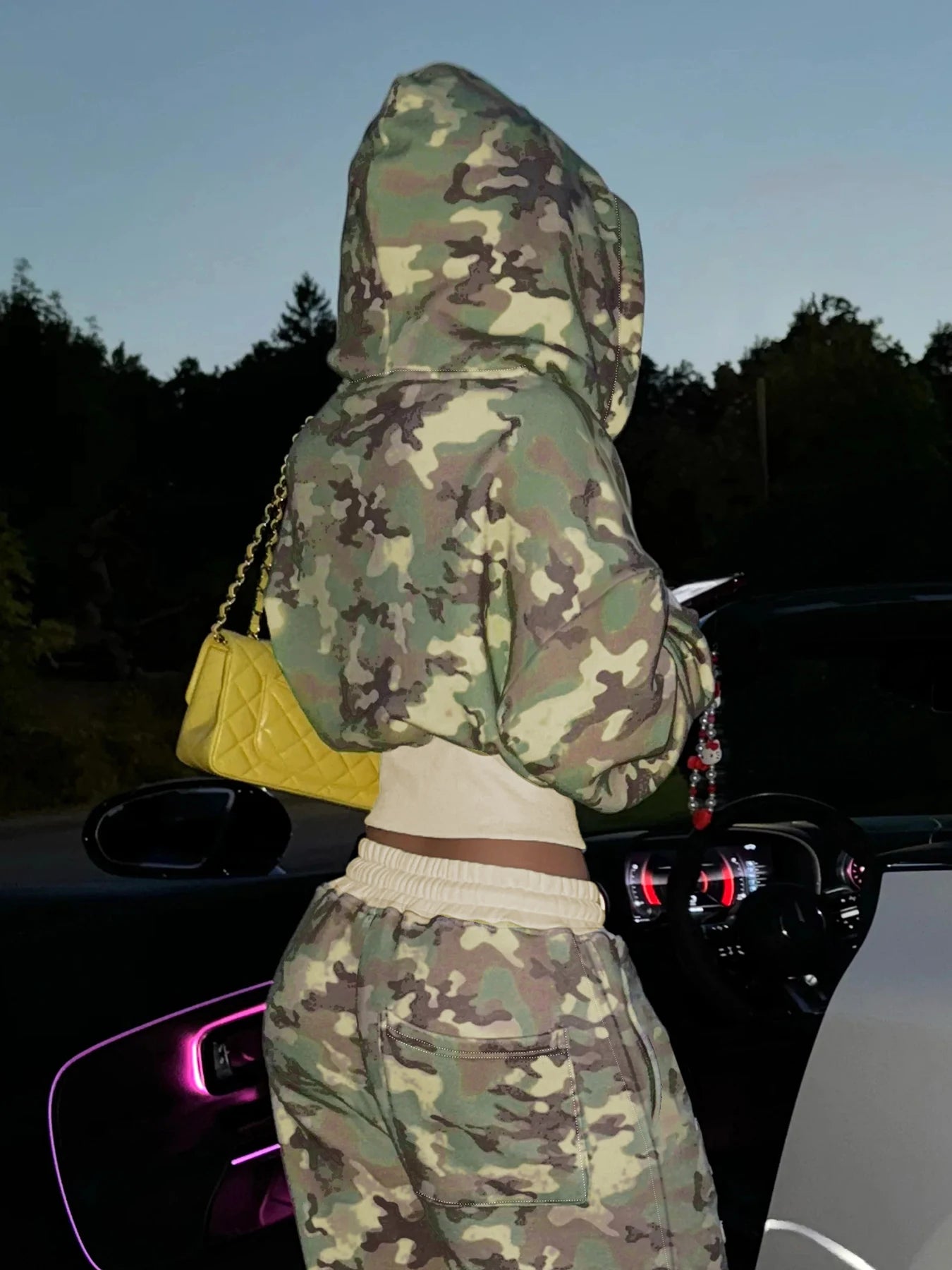 Camouflage Casual Winter Hoodie Secondary image