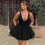 Wrap A-line Backless Strap Mini Summer Dress