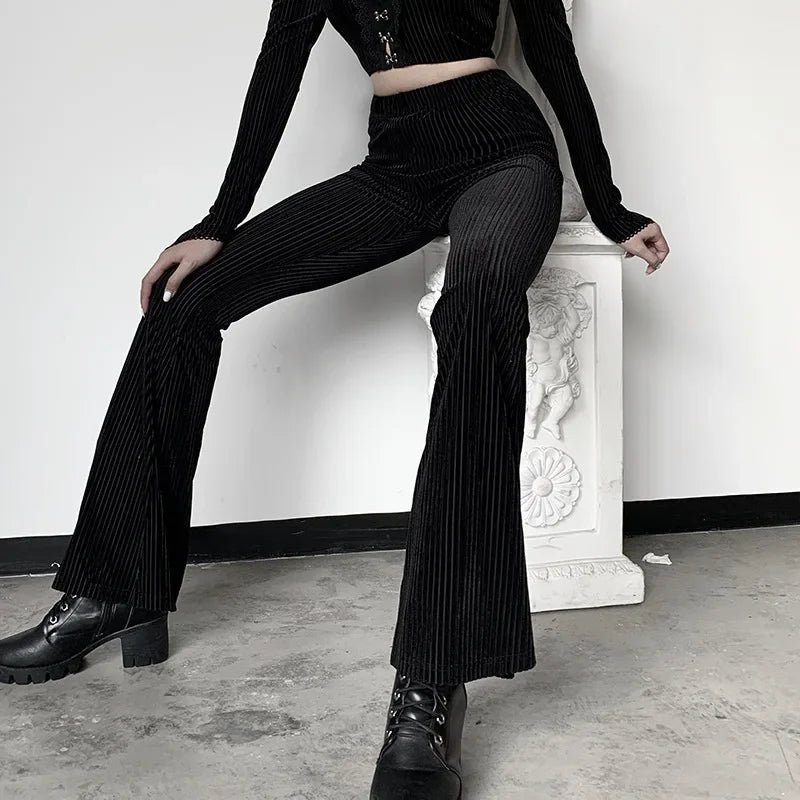 Vintage Flare Harajuku Halloween Pants Main image