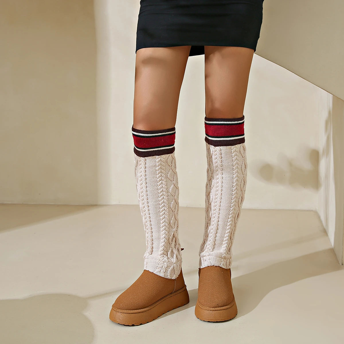 Warm Cozy Stylish Comfortable Chic Elegant Knee High Boots