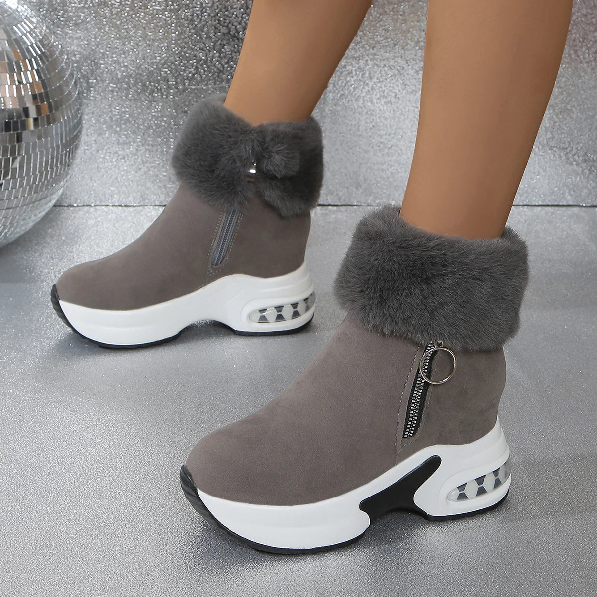 Winter Fashion Women Boots New Warm Comfortable Platform Snow Boots Women Lightweight Causal Shoes for Women Zapatos De Mujer Main image