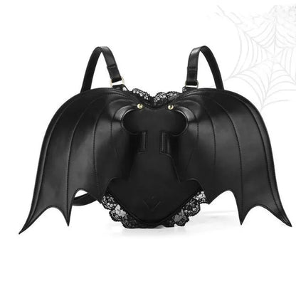 Women Bat Wing Punk Stylish Newest Angel Wings Cute Devil Bag