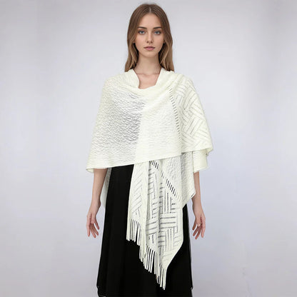 Cashmere Thicken Warmer Soft Pashmina Knitted Long Winter Scarf