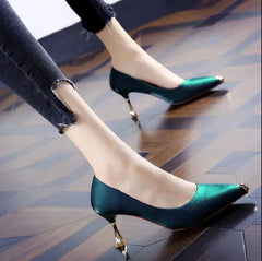 Sweet Light Weight Blue  Party Lady Classic Office High Heel