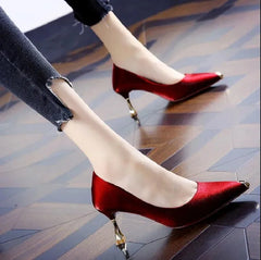 Sweet Light Weight Blue  Party Lady Classic Office High Heel