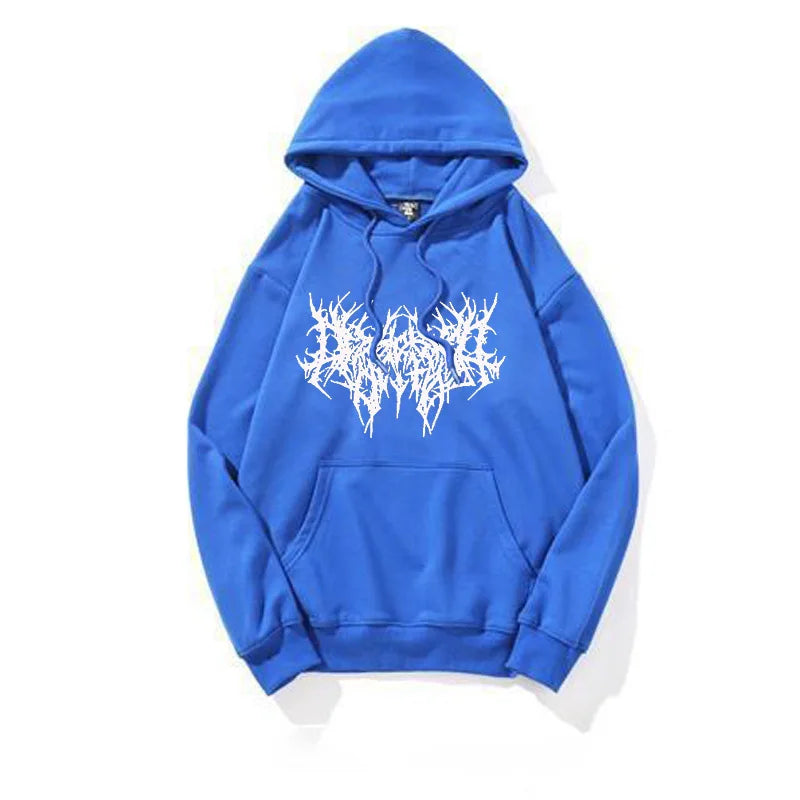 Autumn Cotton Oversize Gothic Hip Hop Streetwear Winter Fashionable Hoodie