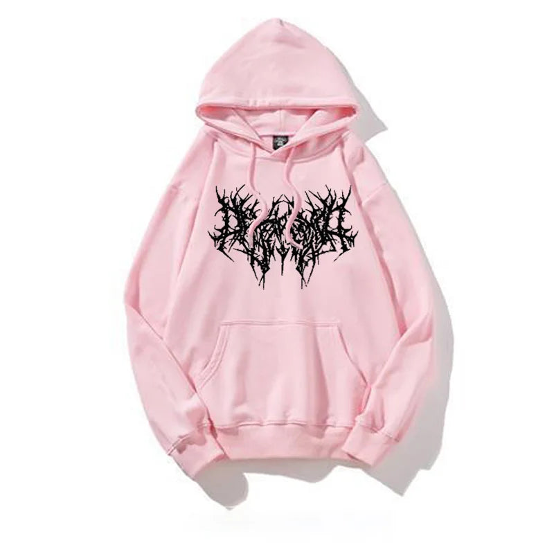 Women Hoodie Pullover Sweatshirt Autumn Cotton Hoodies Men Gothic Hip Hop Streetwear Oversize Winter Clothes Sweater Female Top