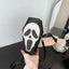 Women Gothic PU Leather Coffin Shape Punk Style Long Wallet Portable Bag