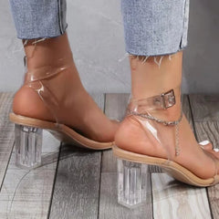 Korean  Pointed Fashion Apricot Black Color Block Elegant Low Heel Pumps