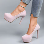 Casual Plus Size Platform Luxury Wedding Party High Heel