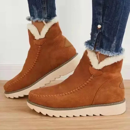 Casual Warm Slip-on Comfort Female Ankle Non-slip Snow Boot