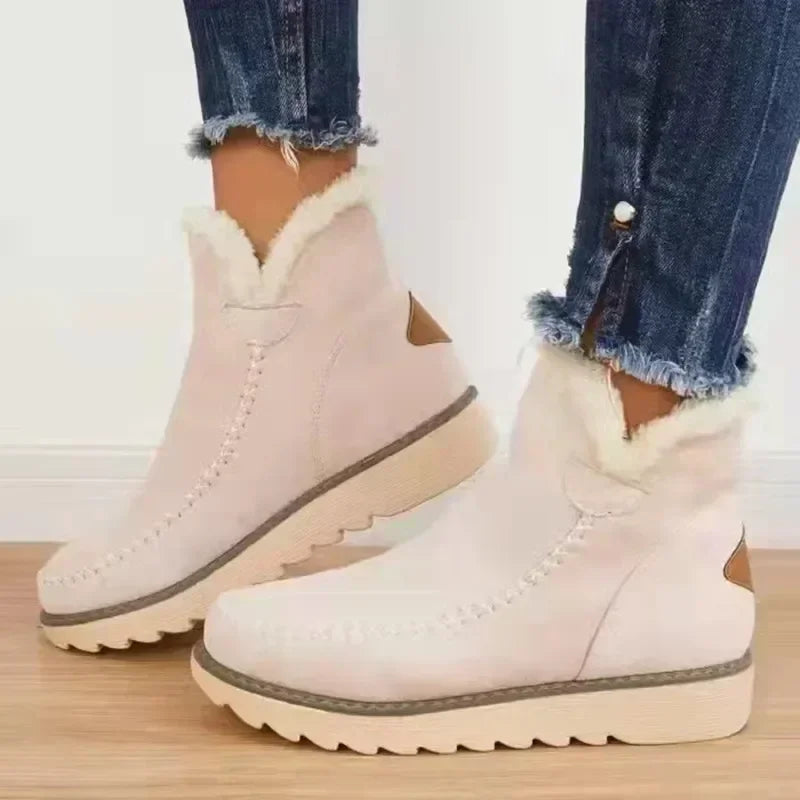 Women Snow Boots Winter Fashion Casual Warm Shoes for Women Slip on Lady Comfort Female Ankle Boot Footwear Botas De Mujer Main image