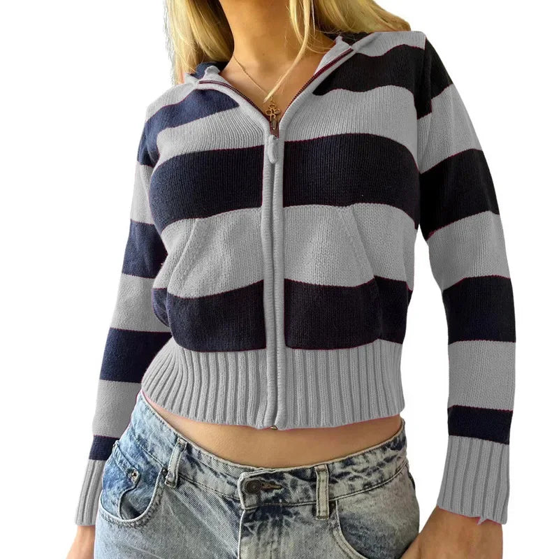 Classic Fit Solid Zip Up Long Spring Autumn Comfortable Streetwear Hoodie Main image