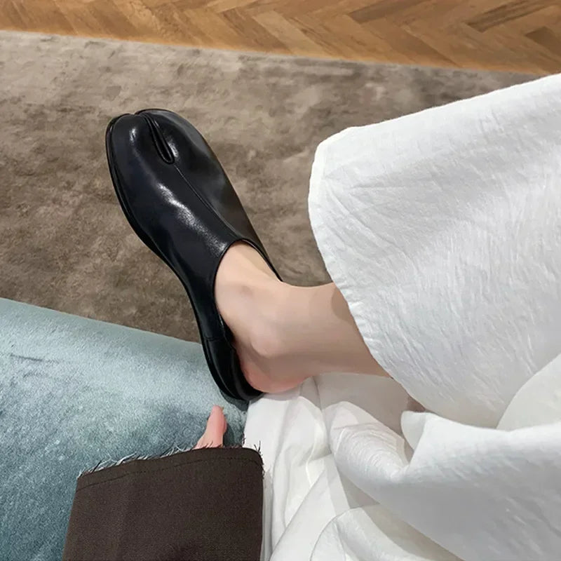 Tabi Soft-Soled Casual Leather Spring Summer Fashion Comfort Pumps Loafers Main image