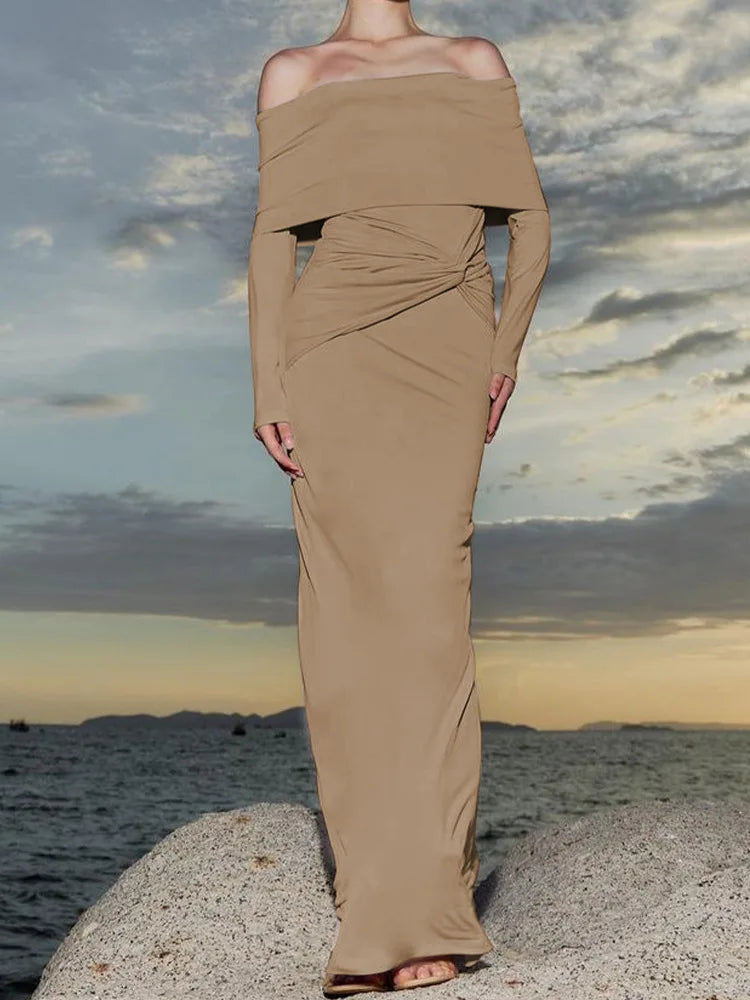 Autumn Winter New Elegant Slim Casual Vestido Y2K Midi Dresses Main image