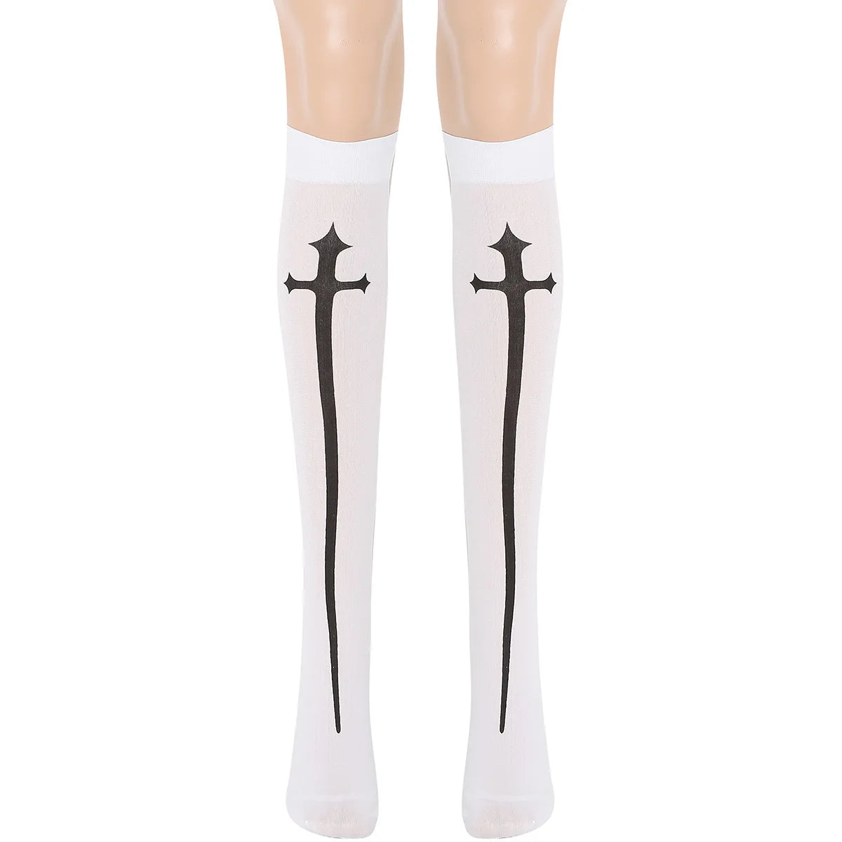 Saintlike Faux Leather PVC Nun Roleplay Halloween Fancy Dress Costume