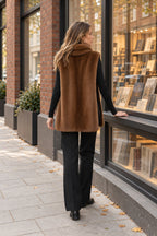 Thicken Warm Sleeveless Vest Coat