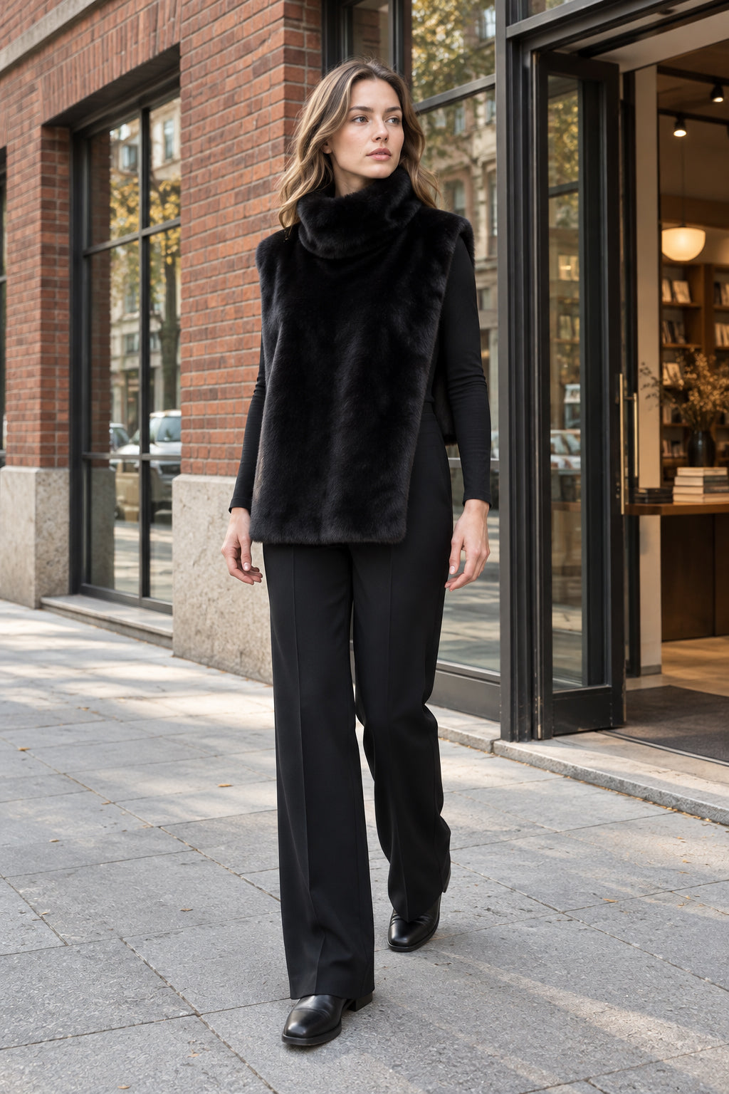 Thicken Warm Sleeveless Vest Coat