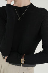 Seamless Fine Gauge Knit Top