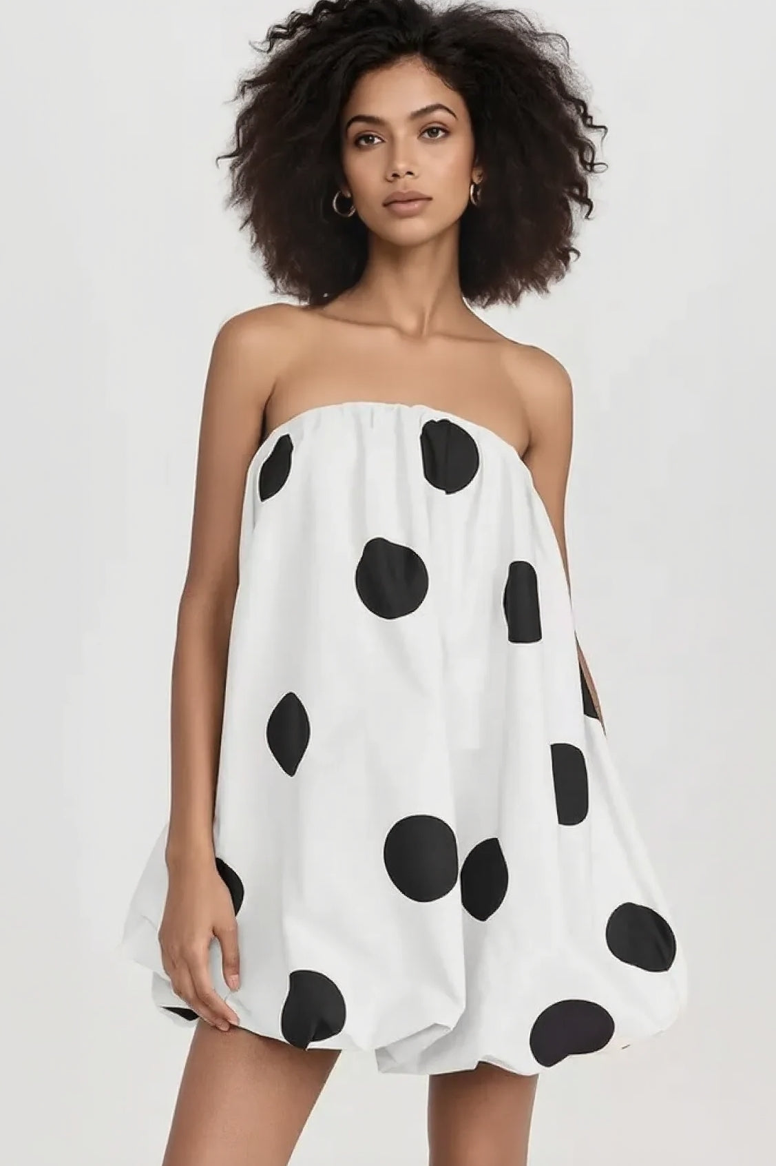 Polka Dot Print Bodycon Mini Dress Secondary image