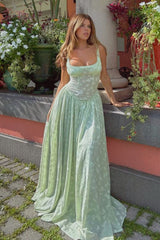 Chic Side Slit Slip Dress