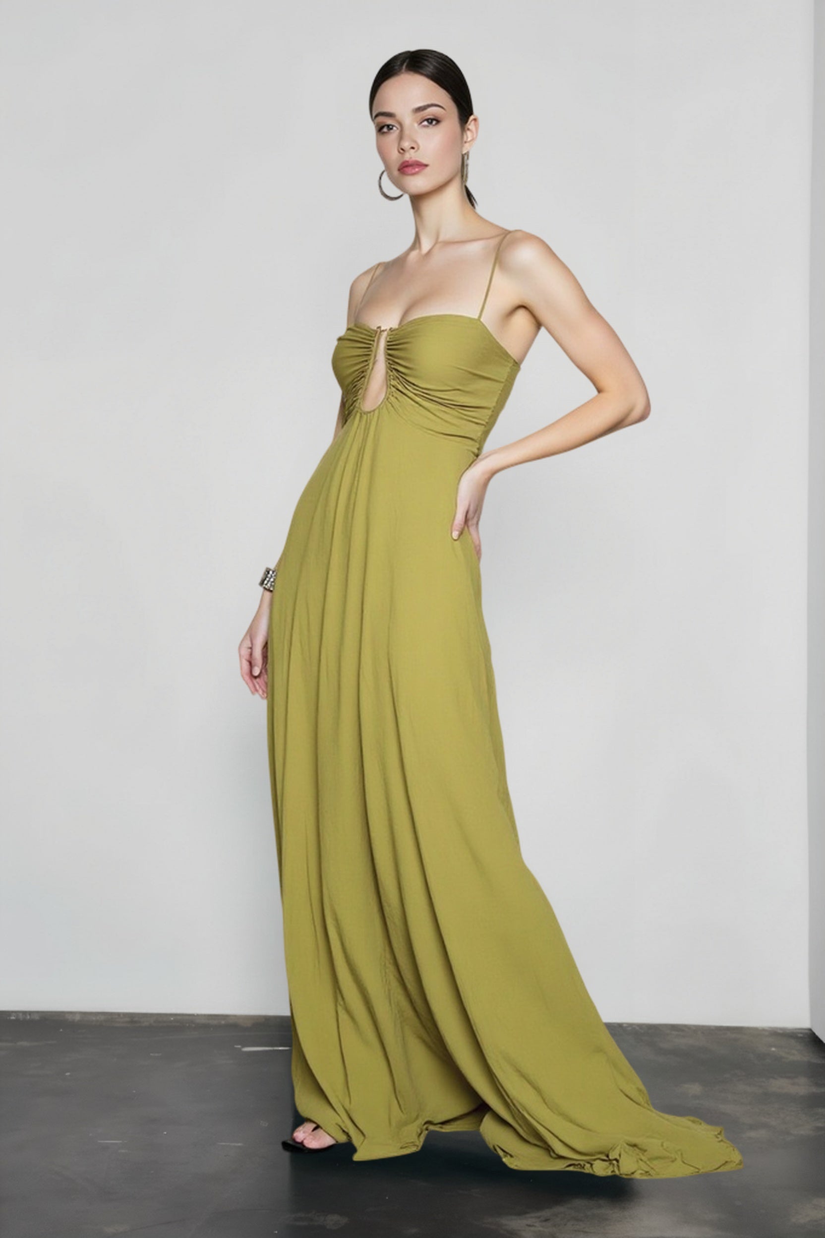 Spaghetti Strap Swing Vacation Dress Secondary image