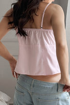 Strapless Ruched Fitted Cami Top