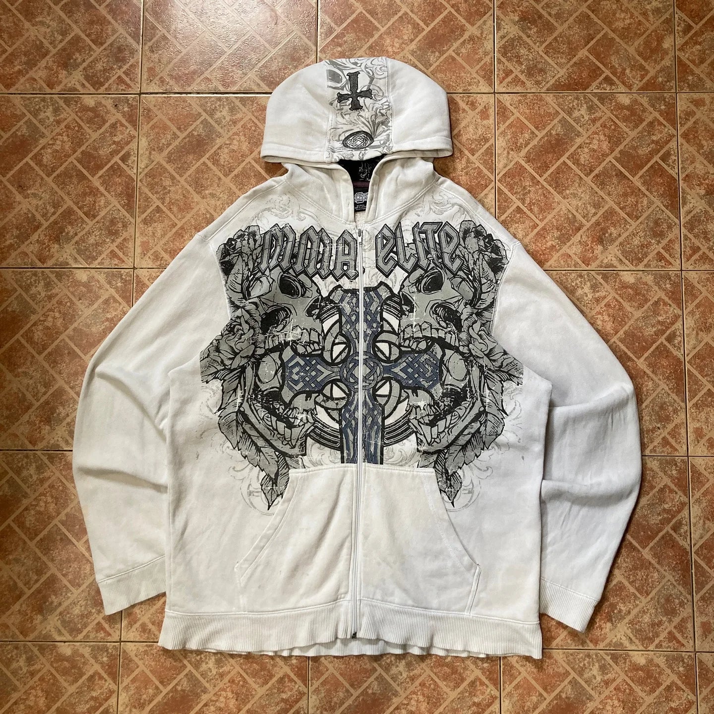 Gothic Streetwear Loose Hoodie Main image