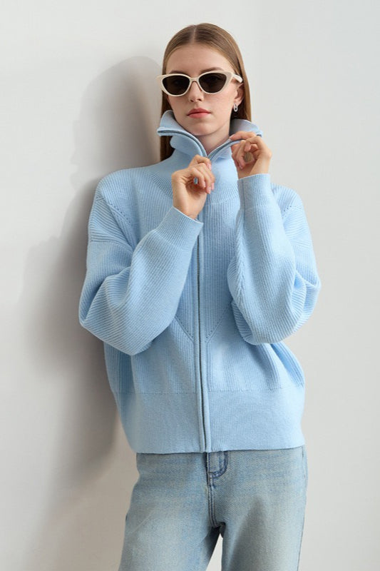 Cropped Sailor Collar Cardigan Main image