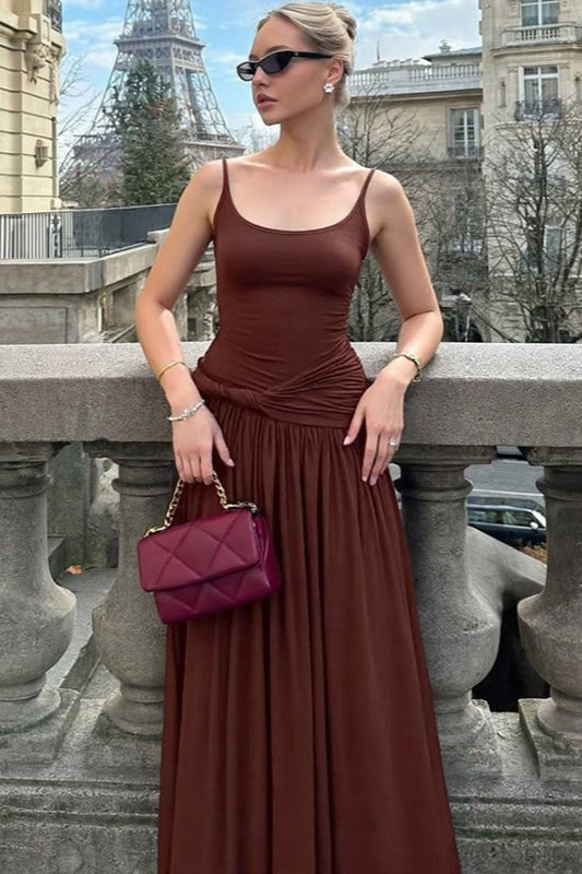 Slimming Elegant Slip Dress Secondary image