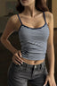 Striped Ribbed Basic Cami Top