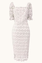 Off Shoulder Lace Bodycon Boho Dress