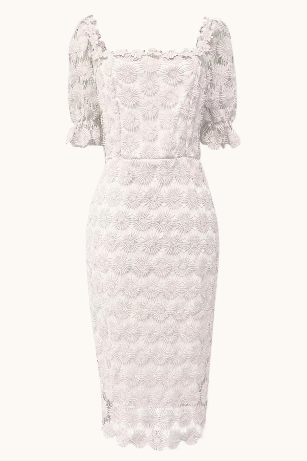 Off Shoulder Lace Bodycon Boho Dress