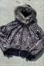 Reversible Leopard Panel Zip-Up Hoodie