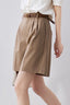 Loose Fit Straight Tailored Casual Shorts