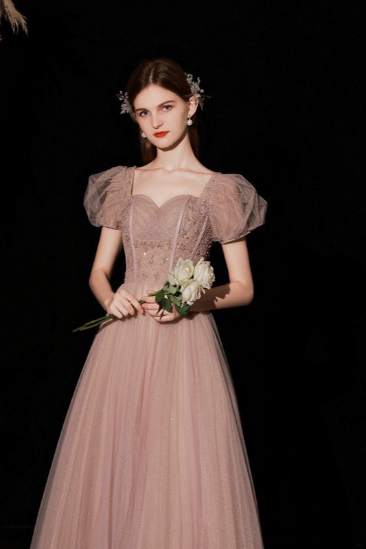 Chiffon Empire Waist Prom Dress Main image