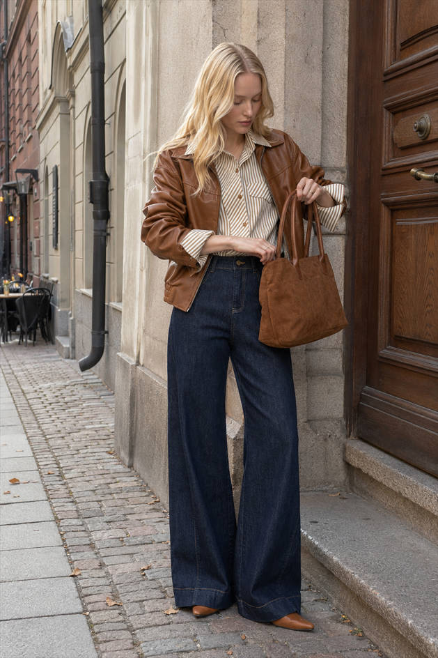 High Waist Loose Wide Leg Jeans Main image