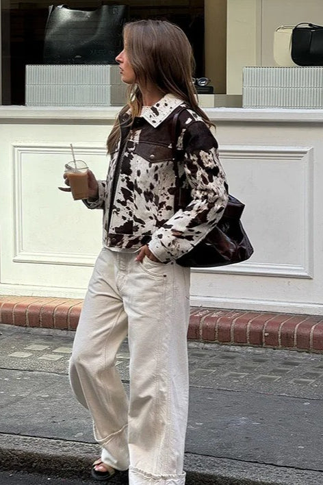 Casual Notch Collar Jacket Secondary image