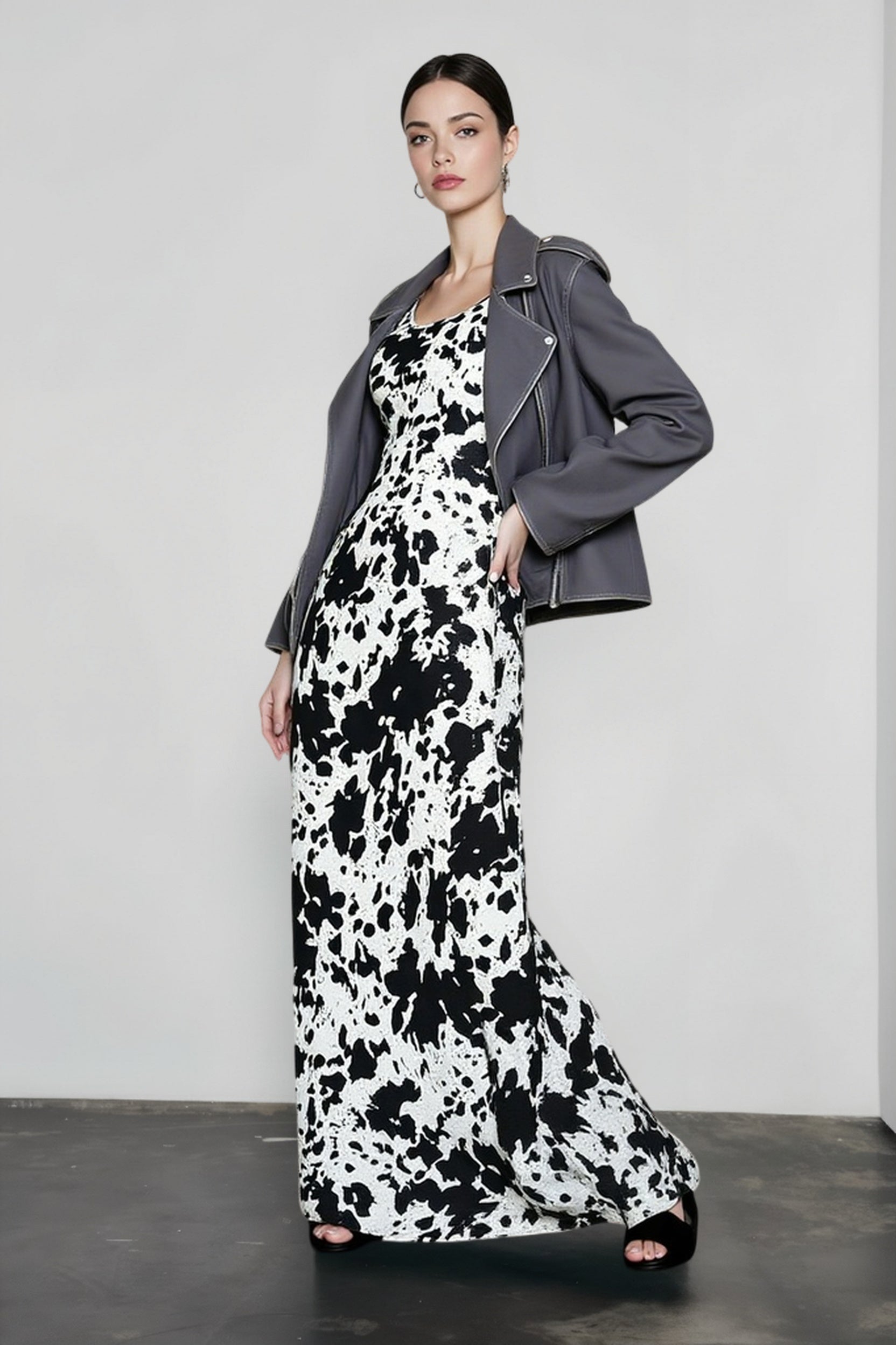 Vintage Floral High-Waist Slip Dress Secondary image