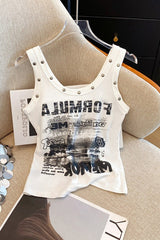 Bodycon Strappy Tank Top