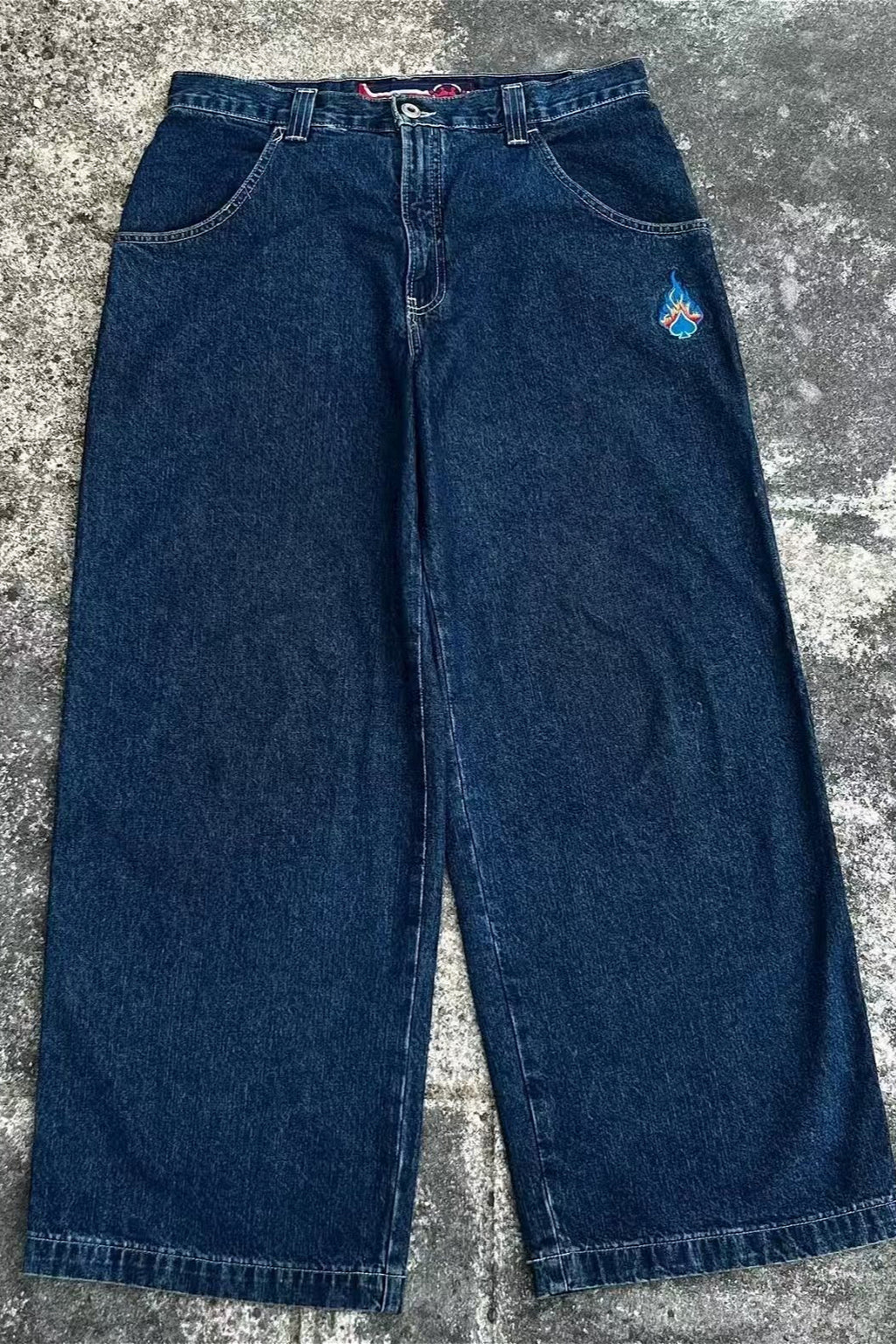 Graphic Print Baggy Y2K Streetwear Jeans