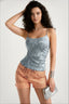 Y2K Strapless Sexy Cami Top